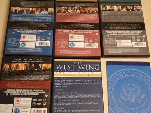 TV DVD - THE WEST WING The Complete Series (2009) REGION2 DISCS. 154 Ep / 44 DVD - Thumbnail 9
