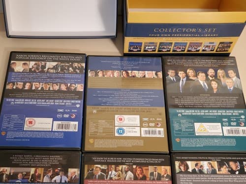 TV DVD - THE WEST WING The Complete Series (2009) REGION2 DISCS. 154 Ep / 44 DVD - Thumbnail 7
