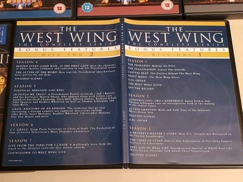 TV DVD - THE WEST WING The Complete Series (2009) REGION2 DISCS. 154 Ep / 44 DVD - Thumbnail 11