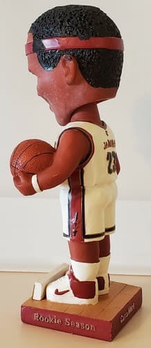 NBA Bobblehead - LeBron James Cleveland Cavaliers Basketball. ROOKIE season - Thumbnail 7