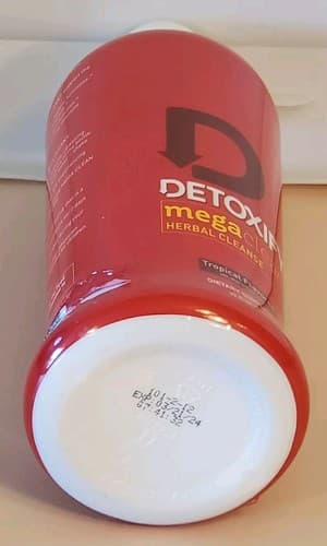 DETOXIFY mega clean Herbal Cleanse 32oz. TROPICAL Dietary Supplement. NEW SEALED - Thumbnail 12