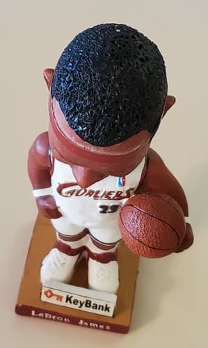 NBA Bobblehead - LeBron James Cleveland Cavaliers Basketball. ROOKIE season - Thumbnail 10