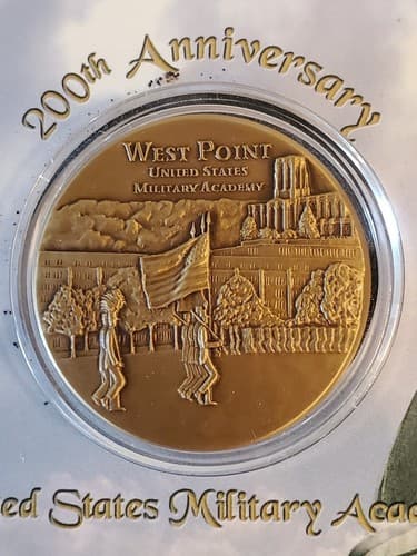 US Military Academy COIN 2002 Founders Day Dinner 200th Anniversary Bicentennial - Thumbnail 3