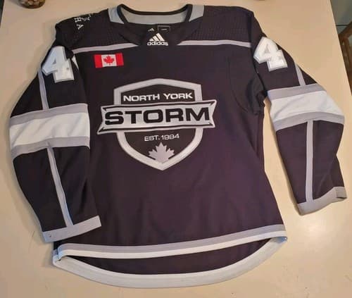 NORTH YORK STORM Youth XL Hockey Jersey. #44 COLLINS. Women's Hockey Assoc. Onta - Thumbnail 10