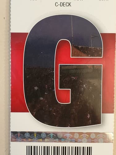 2010 NCAA Ohio State University ticket stub. SEP 11 2010 v Miami (FL) (36-24W) - Thumbnail 7