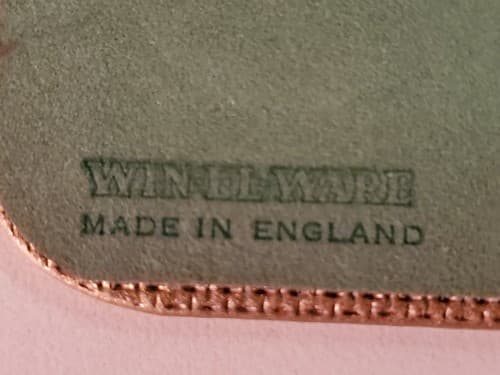 Win-El-Ware Coaster placemats, Vintage Set of 6. English Royal Gentlemen, Castle - Thumbnail 4