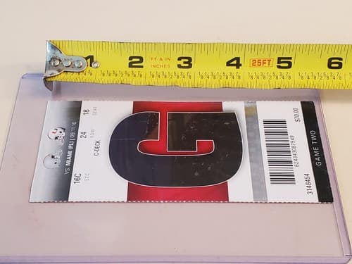 2010 NCAA Ohio State University ticket stub. SEP 11 2010 v Miami (FL) (36-24W) - Thumbnail 10