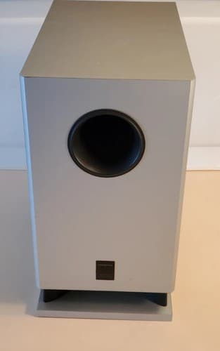 ONKYO SKW-320X Subwoofer Speaker, silver. High Perform 75W 60Hz, deep loud bass - Thumbnail 7