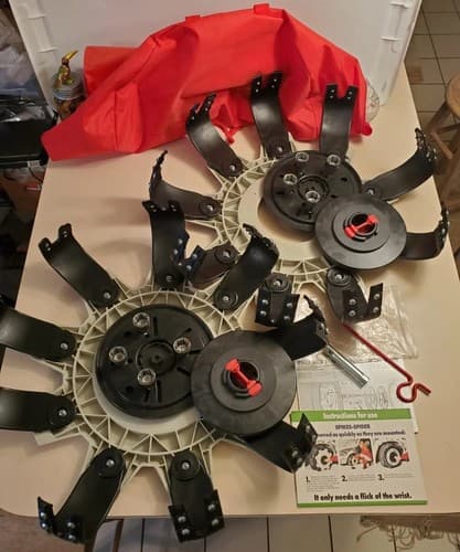 SPIKES-SPIDER Winter Snow Tire Traction Assist Device MODEL 92.021 Made in Switz - Image 1