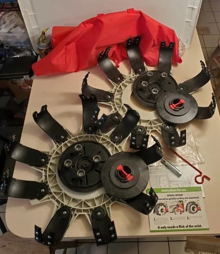 SPIKES-SPIDER Winter Snow Tire Traction Assist Device MODEL 92.021 Made in Switz - Thumbnail 10