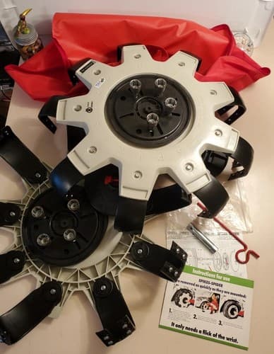 SPIKES-SPIDER Winter Snow Tire Traction Assist Device MODEL 92.021 Made in Switz - Thumbnail 2