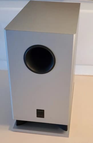 ONKYO SKW-320X Subwoofer Speaker, silver. High Perform 75W 60Hz, deep loud bass - Image 1