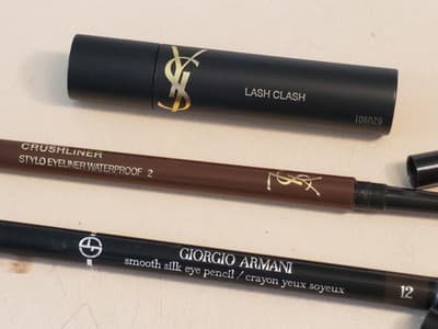 (3) LOT COSMETICS: YSL Lash Clash, YSL Crushliner Stylo Eyeliner, Armani Smooth - Thumbnail 3