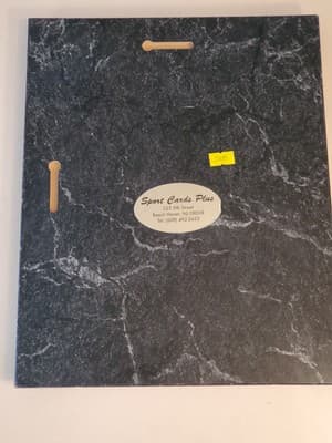 MLB Dual Auto 8x10 photo MICKEY MANTLE, WILLIE MAYS. Wood Plaque 11×13 w Glass - Thumbnail 2