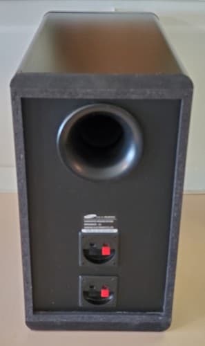 SAMSUNG PS-WTX72 Passive Subwoofer, HT-TX72 system. 340 Watt 3 Ohm Dual 8" spkrs - Thumbnail 6