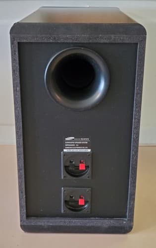 SAMSUNG PS-WTX72 Passive Subwoofer, HT-TX72 system. 340 Watt 3 Ohm Dual 8" spkrs - Thumbnail 2
