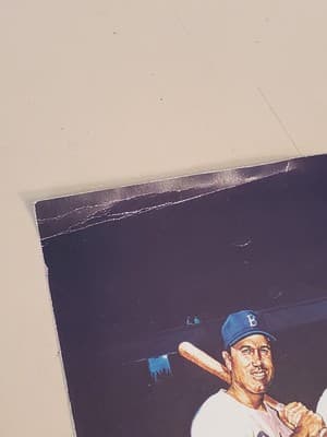 MLB Dual Auto 8x10 photo MICKEY MANTLE, WILLIE MAYS. Wood Plaque 11×13 w Glass - Thumbnail 18