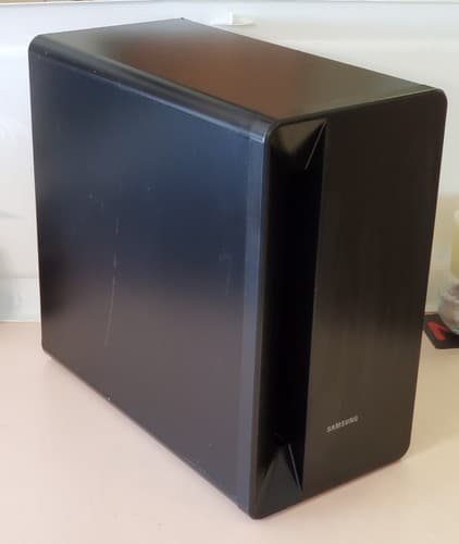 SAMSUNG PS-WTX72 Passive Subwoofer, HT-TX72 system. 340 Watt 3 Ohm Dual 8" spkrs - Thumbnail 5