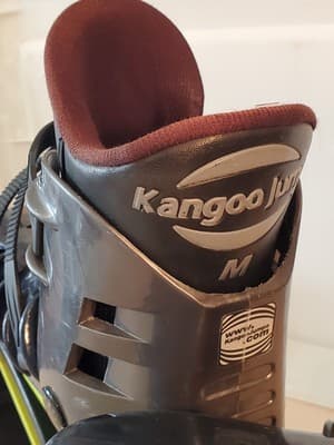 KANGOO JUMPS KJ XR3 X-Rebound Exercise Jump Boots. SIZE MEDIUM. Neon GREEN - Thumbnail 3