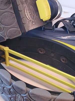 KANGOO JUMPS KJ XR3 X-Rebound Exercise Jump Boots. SIZE MEDIUM. Neon GREEN - Thumbnail 15