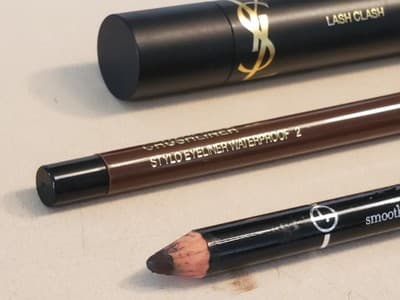 (3) LOT COSMETICS: YSL Lash Clash, YSL Crushliner Stylo Eyeliner, Armani Smooth - Thumbnail 2