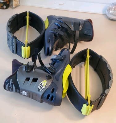 KANGOO JUMPS KJ XR3 X-Rebound Exercise Jump Boots. SIZE MEDIUM. Neon GREEN - Thumbnail 8