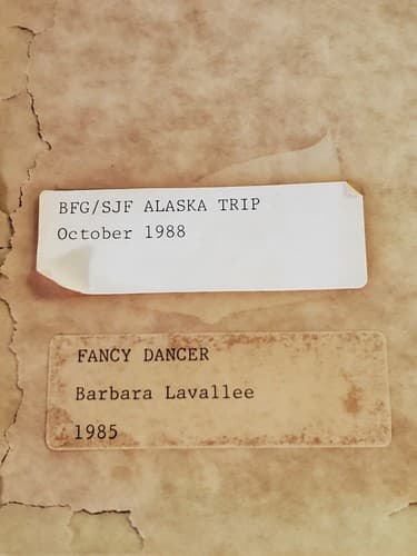 Barbara Lavallee Framed Art Print LOT OF 3 from 1984-5. Alaskan Eskimos. Unique! - Thumbnail 5