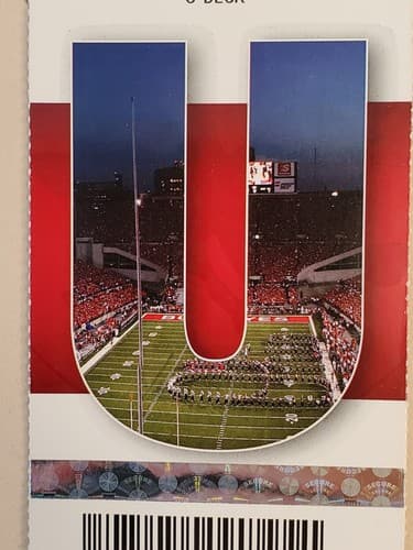 2010 NCAA Ohio State Univ ticket stub. OCT 9 2010 v Indiana (38-10W) Two Ava - Thumbnail 5