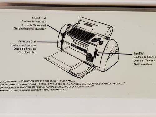 CRICUT Model CRV001 Personal Die Cutting Machine. Bundle unit, AC, data cable - Thumbnail 8
