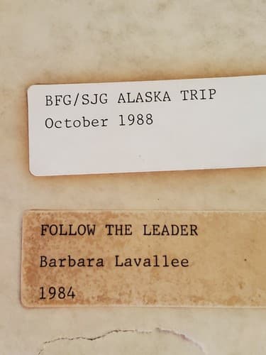 Barbara Lavallee Framed Art Print LOT OF 3 from 1984-5. Alaskan Eskimos. Unique! - Thumbnail 11