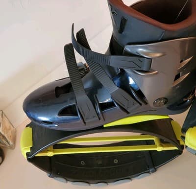 KANGOO JUMPS KJ XR3 X-Rebound Exercise Jump Boots. SIZE MEDIUM. Neon GREEN - Thumbnail 10