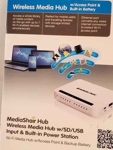 IOGEAR Wireless Media Hub Model GWFRSDU. SD / USB Input. NEW SEALED PACKAGE - Thumbnail 4