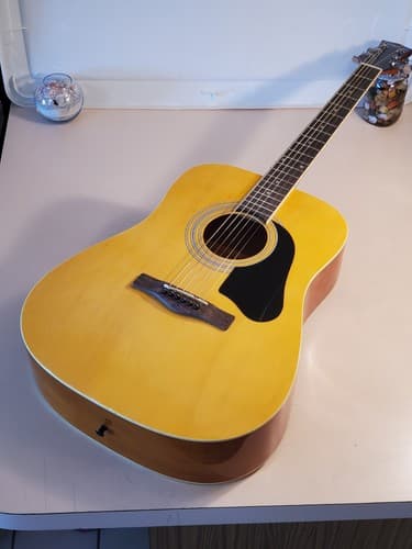 SILVERTONE Pro Series Acoustic Guitar #SD3000PKN. 6 string Dreadnought Mahogany - Thumbnail 8