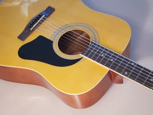 SILVERTONE Pro Series Acoustic Guitar #SD3000PKN. 6 string Dreadnought Mahogany - Thumbnail 10