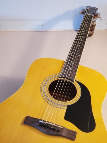 SILVERTONE Pro Series Acoustic Guitar #SD3000PKN. 6 string Dreadnought Mahogany - Thumbnail 11