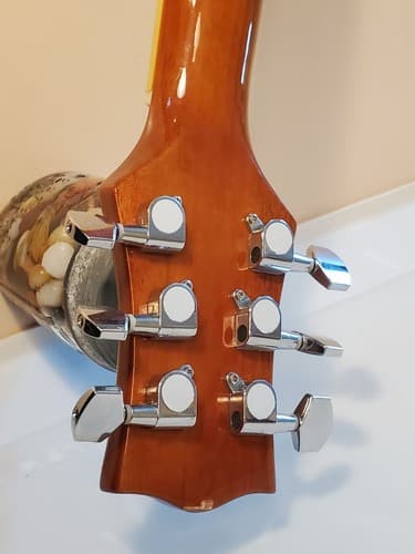 SILVERTONE Pro Series Acoustic Guitar #SD3000PKN. 6 string Dreadnought Mahogany - Thumbnail 15