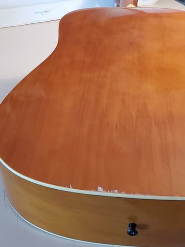 SILVERTONE Pro Series Acoustic Guitar #SD3000PKN. 6 string Dreadnought Mahogany - Thumbnail 18