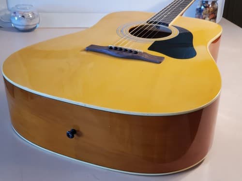 SILVERTONE Pro Series Acoustic Guitar #SD3000PKN. 6 string Dreadnought Mahogany - Thumbnail 9
