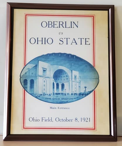 The Ohio State Univ. Football Program Cover Prints LOT OF 8. Frame, glass 11x14 - Thumbnail 6