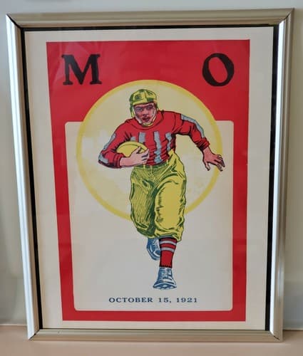 The Ohio State Univ. Football Program Cover Prints LOT OF 8. Frame, glass 11x14 - Thumbnail 5