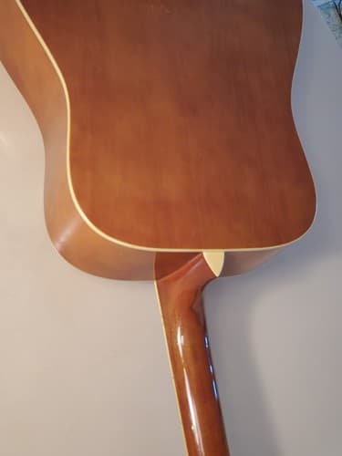 SILVERTONE Pro Series Acoustic Guitar #SD3000PKN. 6 string Dreadnought Mahogany - Thumbnail 12