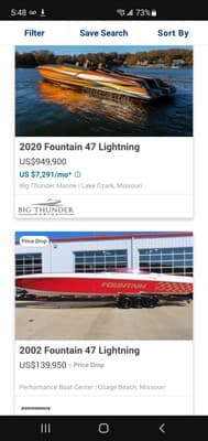 LOT(2)🚤FOUNTAIN 47⚡Lightning⚡Red Leather Boat Pillows Gold Blue Embroidered NEW - Thumbnail 13