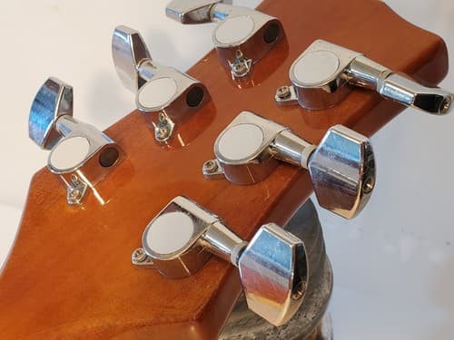 SILVERTONE Pro Series Acoustic Guitar #SD3000PKN. 6 string Dreadnought Mahogany - Thumbnail 17