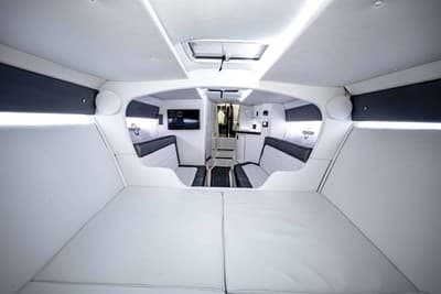 LOT(2)🚤FOUNTAIN 47⚡Lightning⚡Red Leather Boat Pillows Gold Blue Embroidered NEW - Thumbnail 20