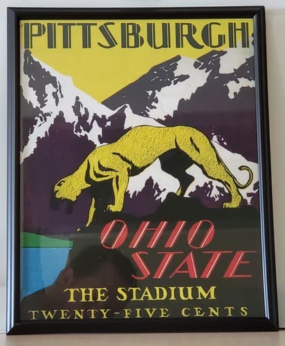 The Ohio State Univ. Football Program Cover Prints LOT OF 8. Frame, glass 11x14 - Thumbnail 11