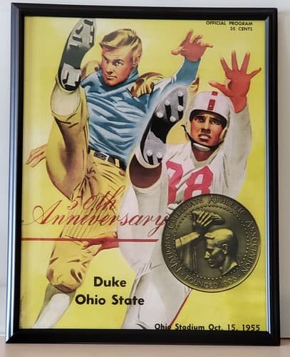 The Ohio State Univ. Football Program Cover Prints LOT OF 8. Frame, glass 11x14 - Thumbnail 10