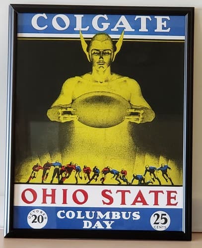 The Ohio State Univ. Football Program Cover Prints LOT OF 8. Frame, glass 11x14 - Thumbnail 8