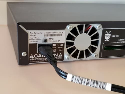 TiVo Premiere Series4 Receiver (TCD746320) with remote control. No lifetime svc - Thumbnail 8