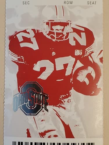 2008 NCAA Ohio State Univ ticket stub. SEP 6 2008 v Ohio Univ (26-14W) Two ava - Thumbnail 9