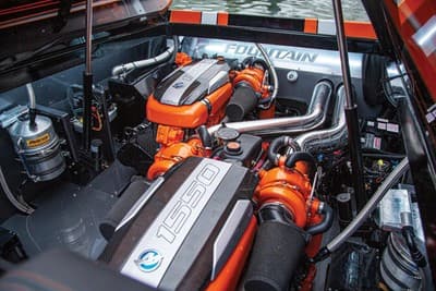 LOT(2)🚤FOUNTAIN 47⚡Lightning⚡Red Leather Boat Pillows Gold Blue Embroidered NEW - Thumbnail 22